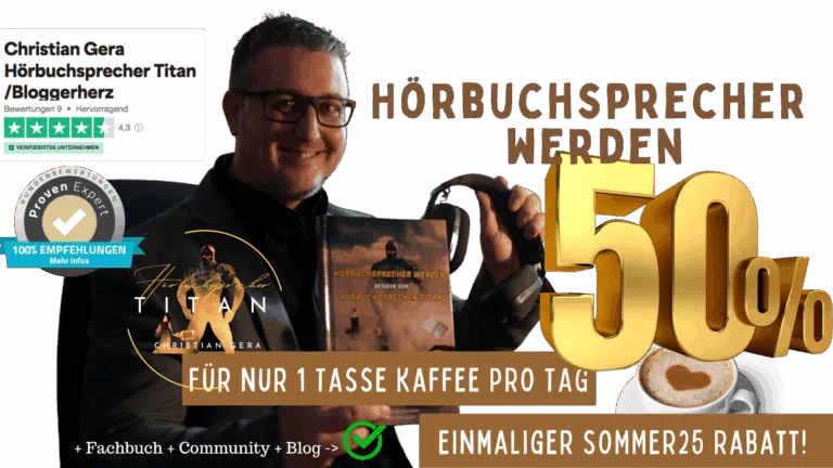 Finanzprodukt Hörbuchsprecher – Ausbildung & Chancen